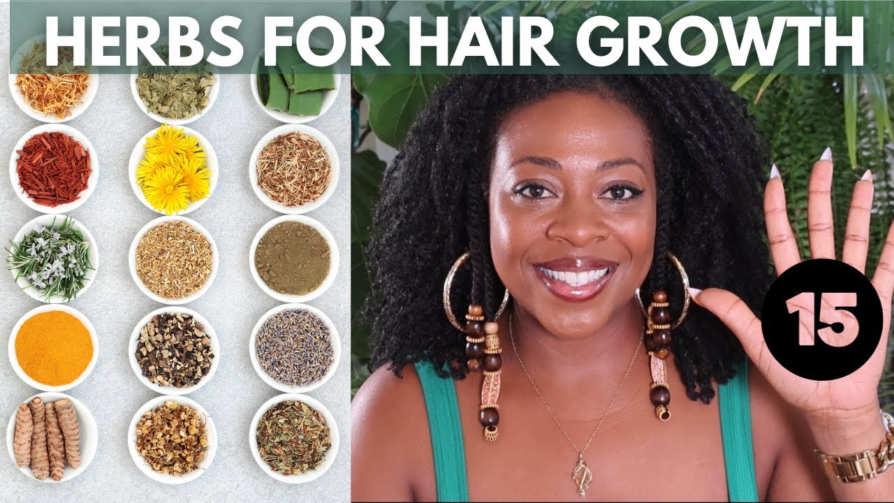 15 Herbs to Grow Your Hair Fast!