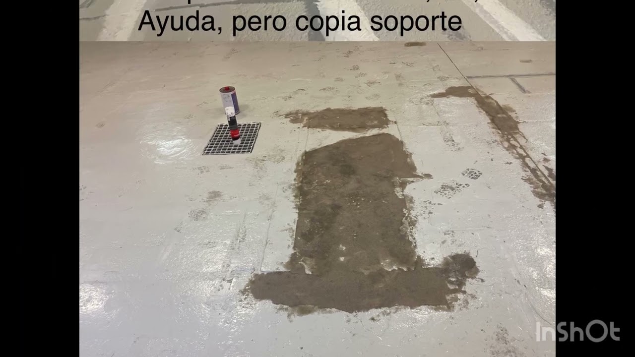 Restauración pavimento Resina epoxi
