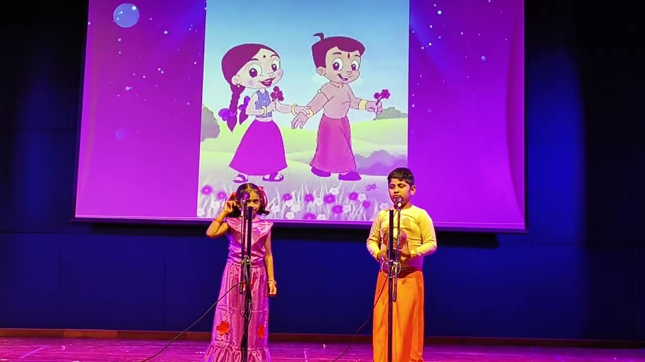Cartoon character performance - Anubandh 2025