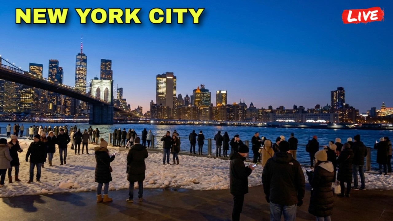 IRL Greenpoint Brooklyn To Midtown Manhattan New York (28th February 2026)