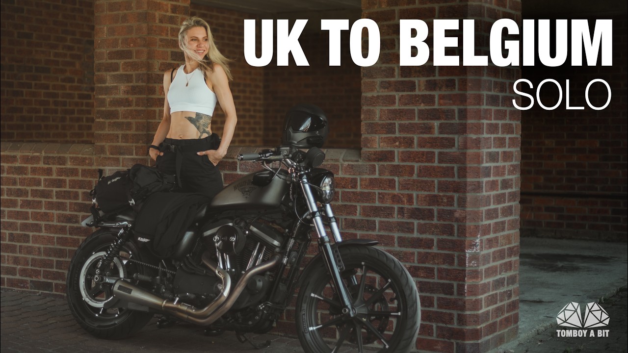 Одиночная поездка из Великобритании в Бельгию на моем Sportster