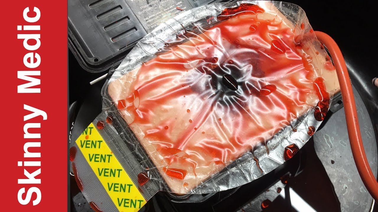 Halo Vented Chest Seal Application – Simulated G*nshot Trauma Demo | Stop the Bleed