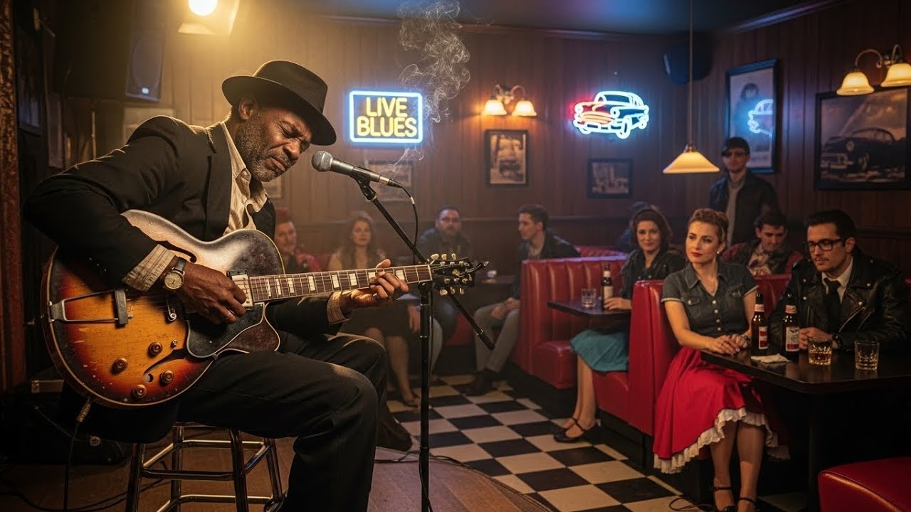 Classic Blues Instrumental | Chill Night Blues Music