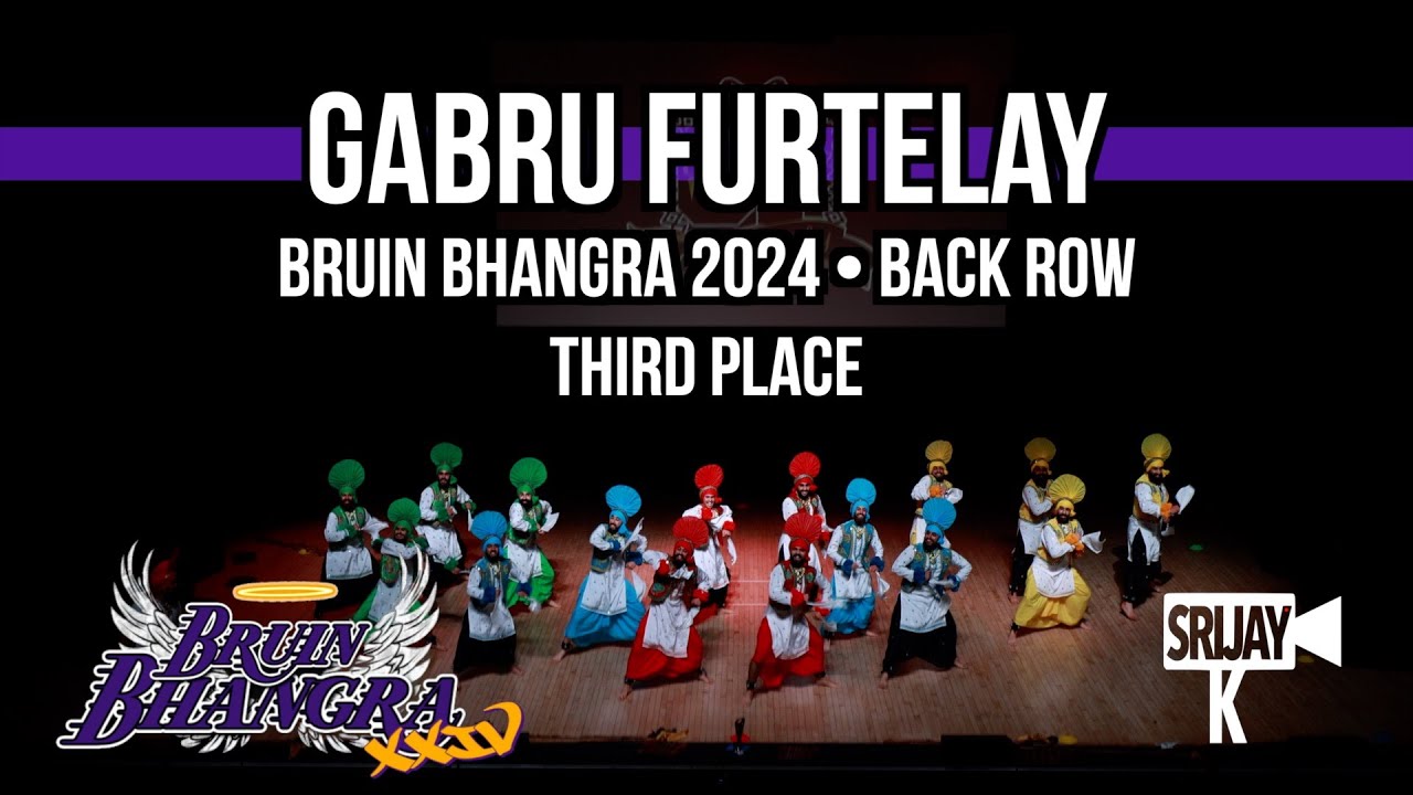 [3rd Place] Gabru Furteley | Bruin Bhangra 2024 [Back Row]