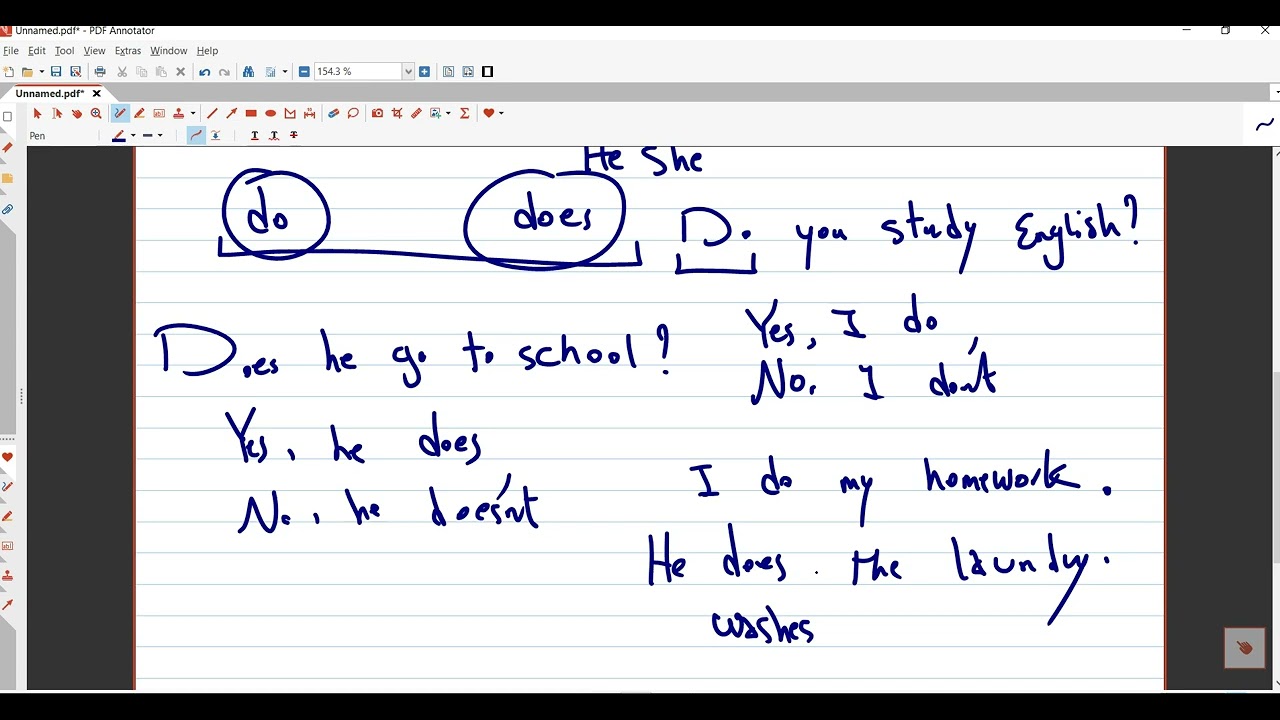 English Grammar - Elementary - Top Noch 1A / The simple present tense: Revie answers
