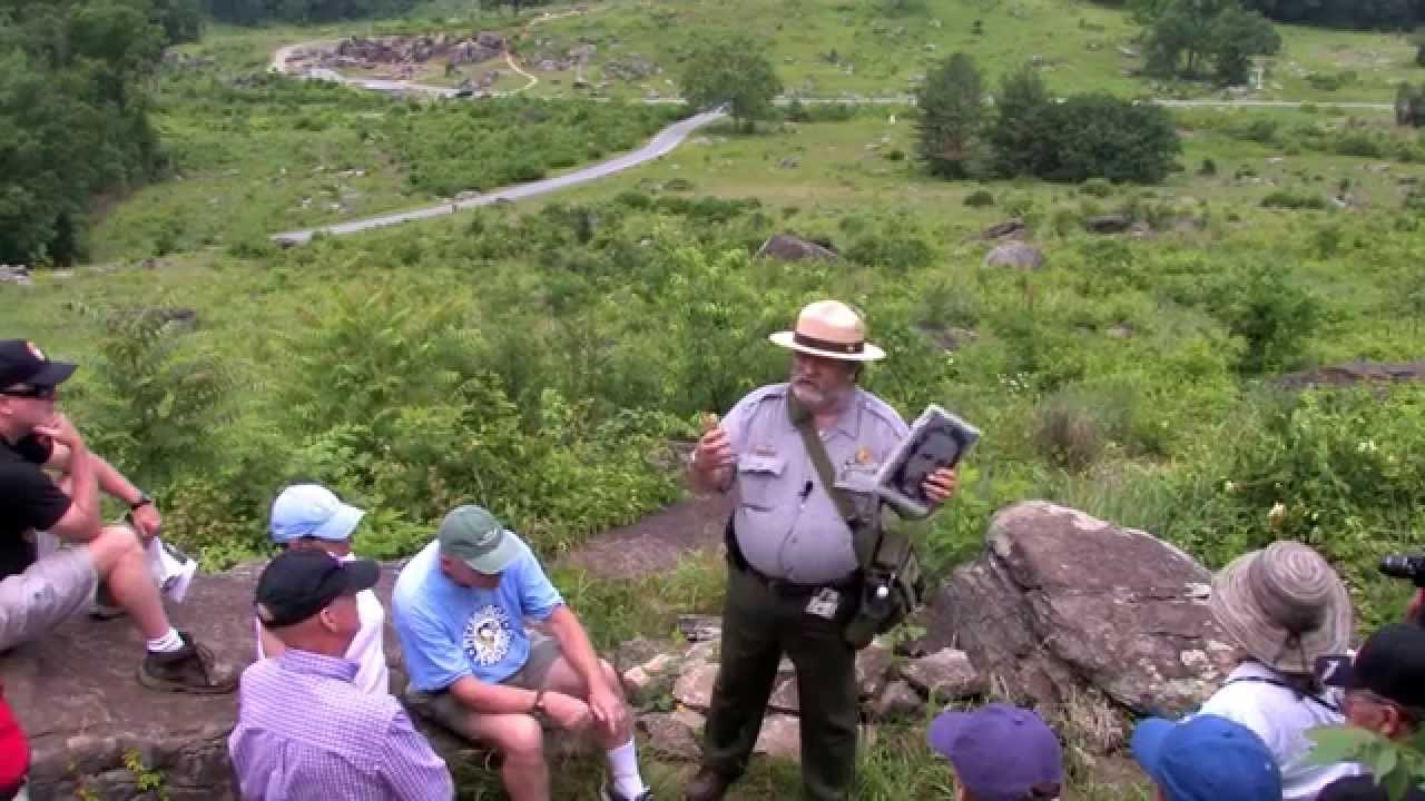 The Battle for Little Round Top - Ranger Chuck Teague