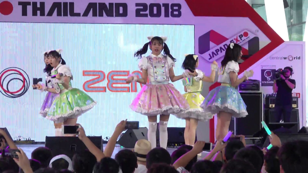 わーすた「いぬねこ。青春真っ盛り」japan expo thailand 2018