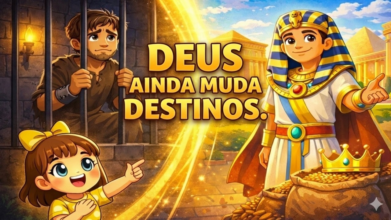 👑 De Prisioneiro a Governador! 🌟 José do Egito – Parte 3