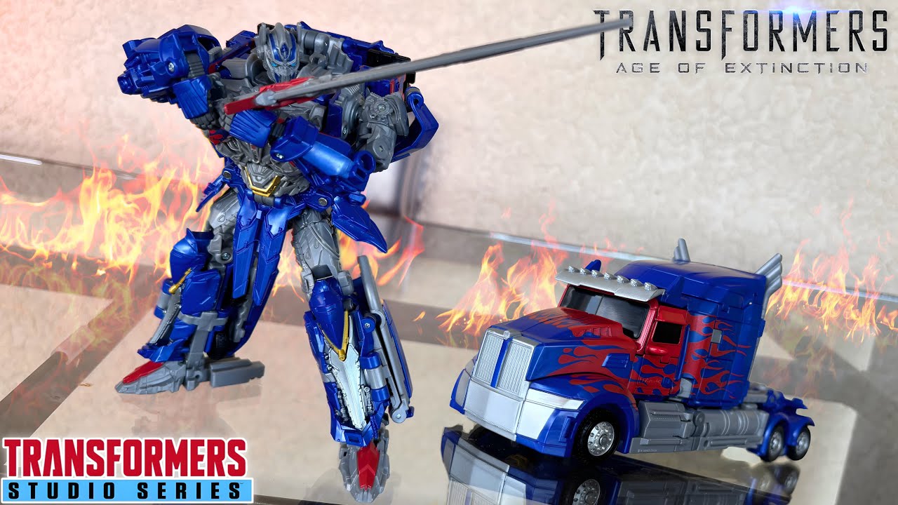 THE BEST OPTIMUS YET 👀🔥!? (Transformers AGE OF EXTINCTION Leader Class Optimus Prime) 