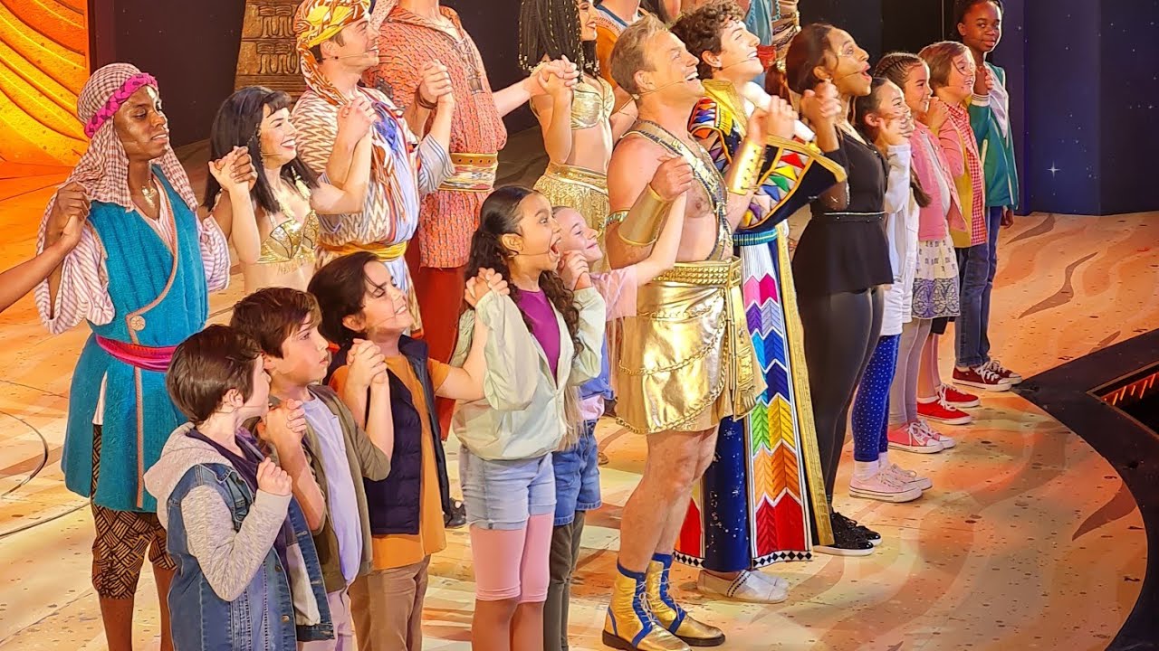 Joseph And The Amazing Technicolor Dreamcoat West End London Palladium Curtain Call Matinee 30/7/21