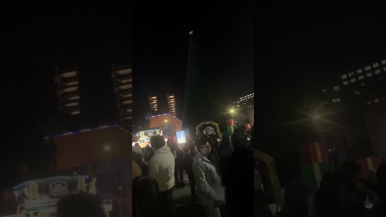 Christmas in the Park Downtown San Jose California Countdown 