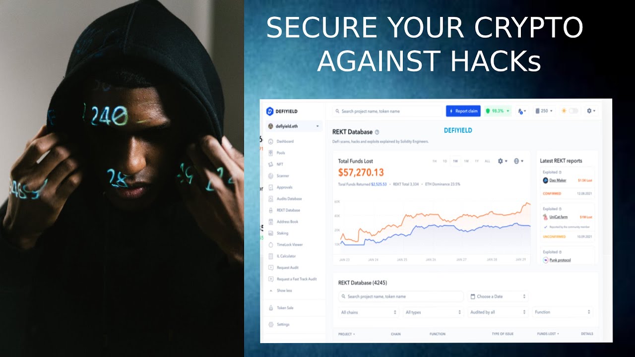Learn How to Track & Secure your Blockchain Holdings  with the DeFiYield app