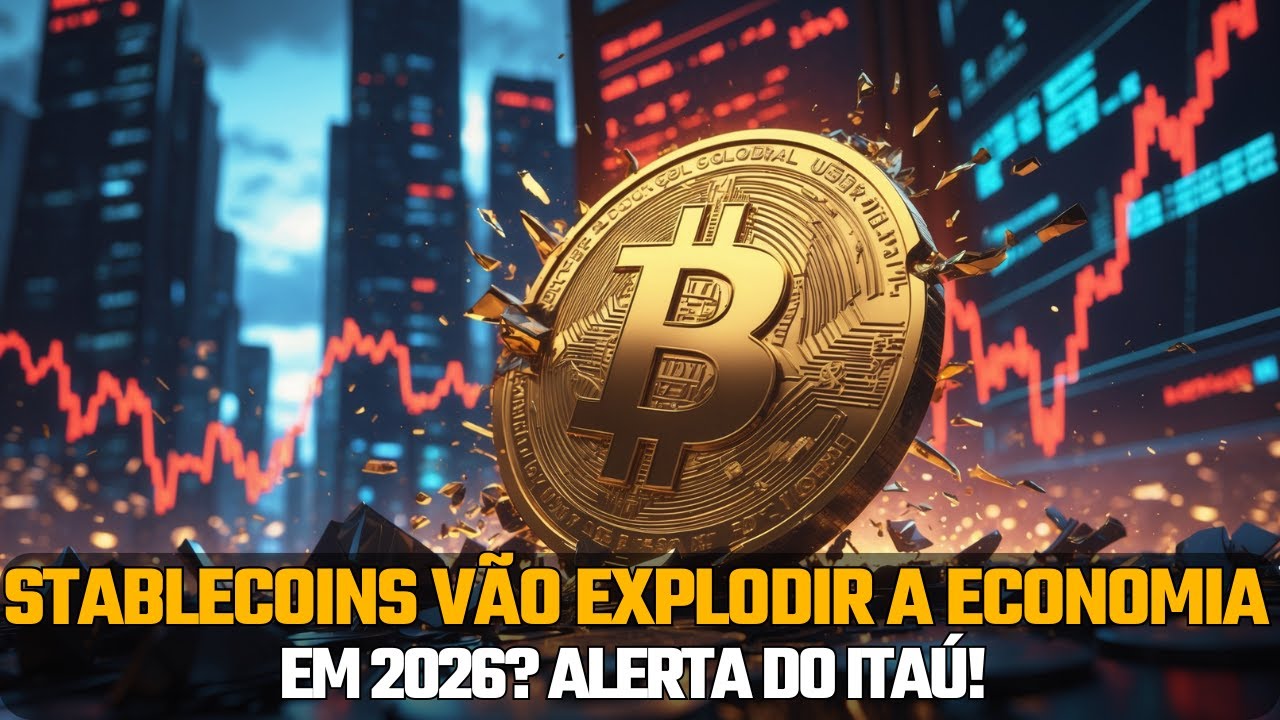 Stablecoins Vão Explodir a Economia em 2026? Alerta do Itaú! 🚨