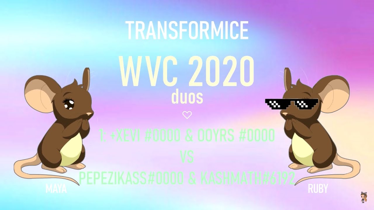 +XEVI & OOYRS VS PEPEZIKASS & KASHMATH - WORLD VANILLA CHAMPIONSHIP DUOS 2020 | TRANSFORMICE