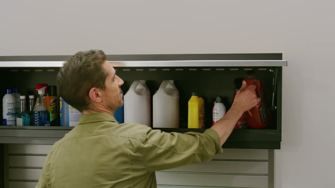 NewAge Bold Series Garage Cabinet Set &ndash; All-in-One Storage Solution