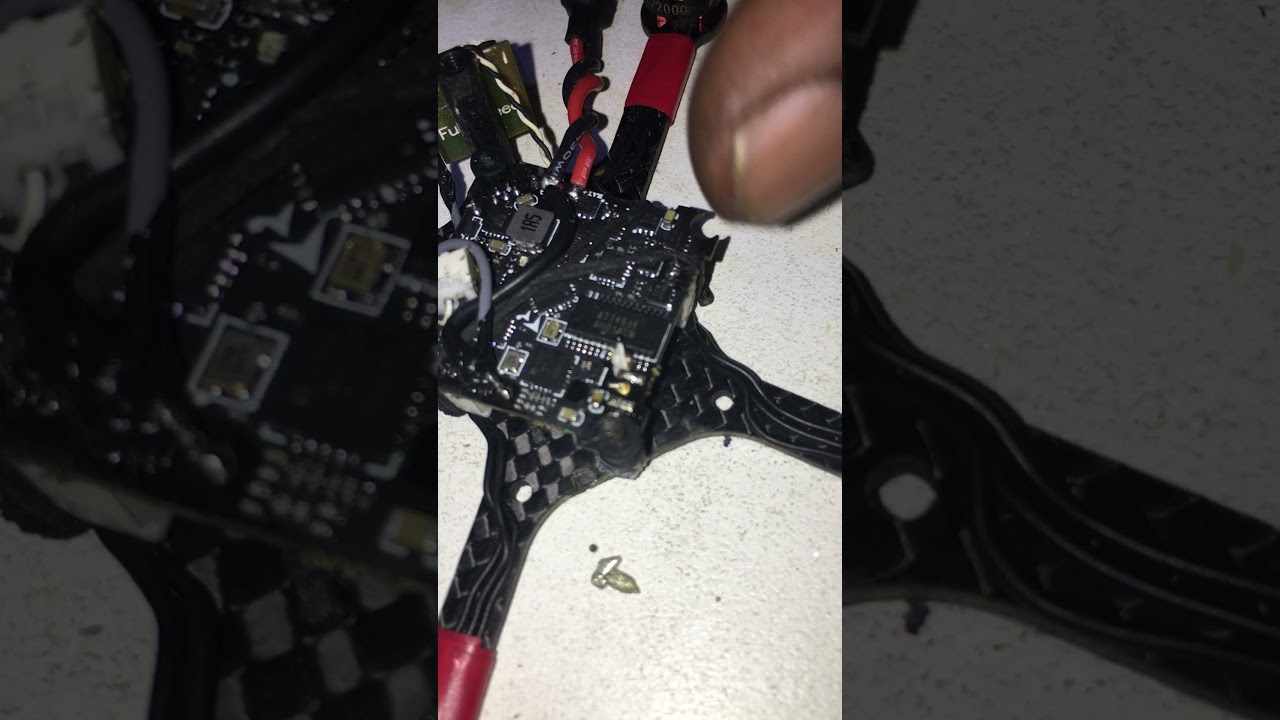 Crazybee F4 Lite 1S Flight Controller  antenna mod