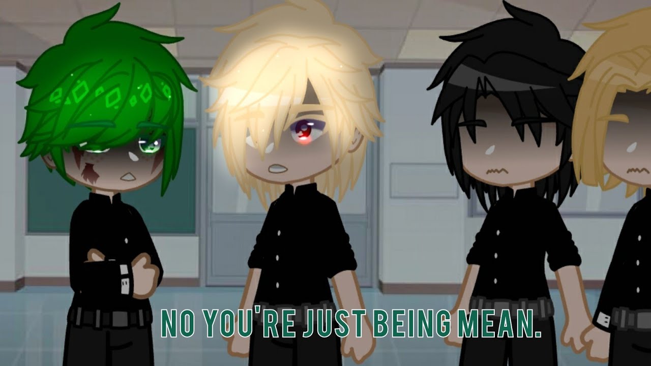 •One thing I like about me is that Im nothing like you • Meme• BkDk middle school angst• Mha• Gacha•