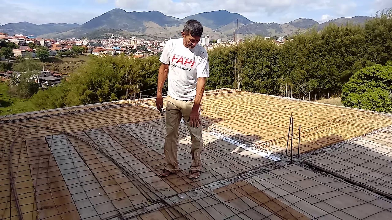 Como fazer laje maciça
