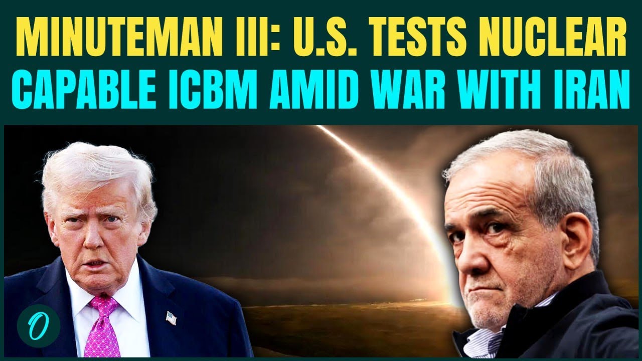 U.S- Iran Nuclear War: US FIRES Nuclear Missile Tests Minuteman III| US to Nuke Iran As US Bases Hit