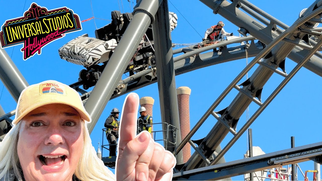Fast & Furious Coaster Pull Through! Construction Inside and Outside Universal Park | August Update!