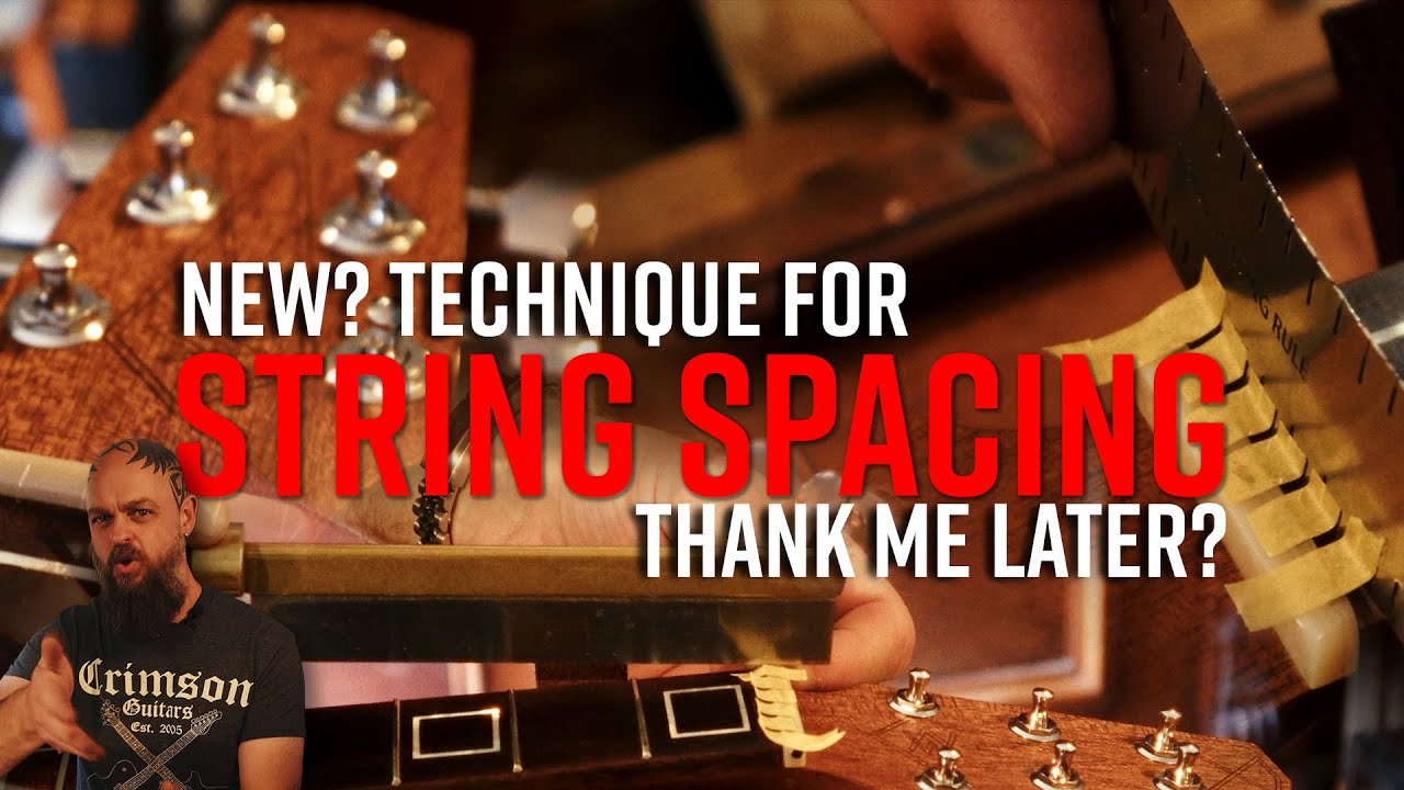 New String Spacing Ruler Technique..