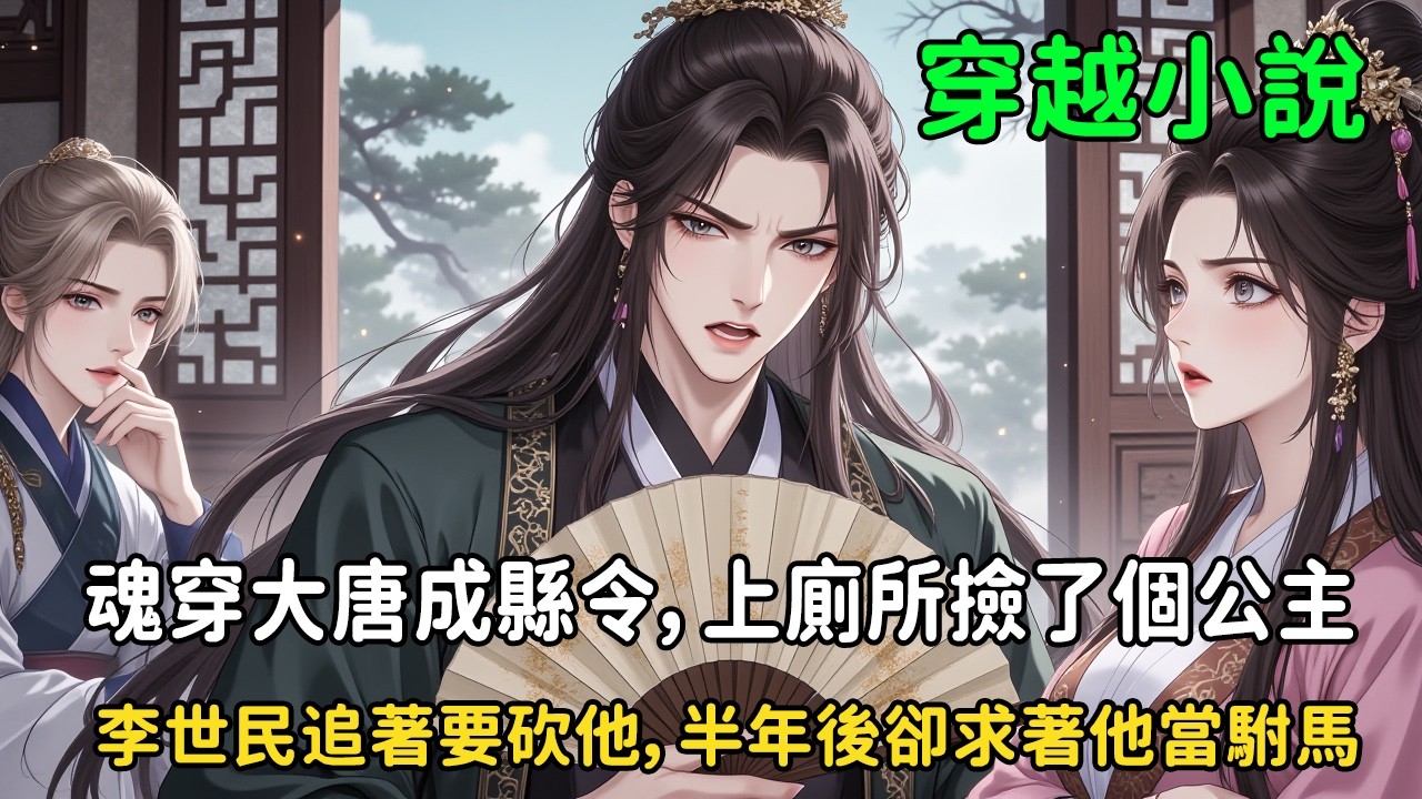 《魂穿大唐成縣令，上廁所撿了個公主！李世民追著要砍他，半年後卻求著他當駙馬》魏無羨：駙馬？狗都不做！五姓七望：你別想不開呀！世家貴女隨便你挑！#小说 #小说推文 #動漫 #重生 #搞笑