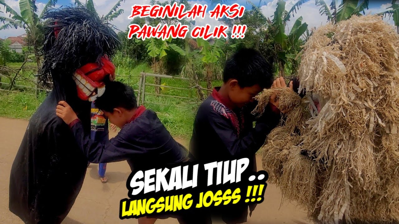 PAWANG CILIK MENYURUPKAN GERANDONG BARONGAN❗️❗️KUDA LUMPING CILIK GPP 💥 LEMBUR KURING