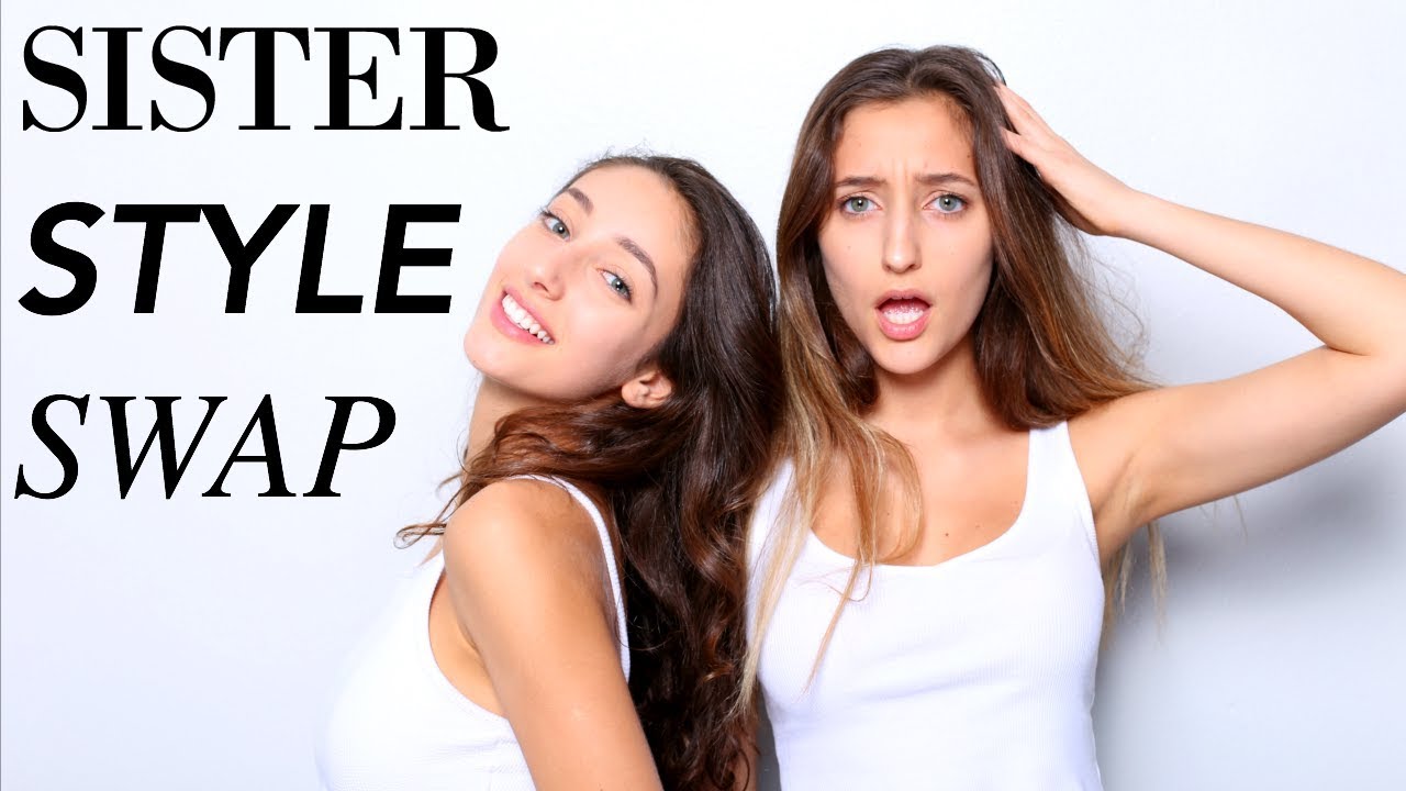 SISTER STYLE SWAP! Outfit Transformations!!