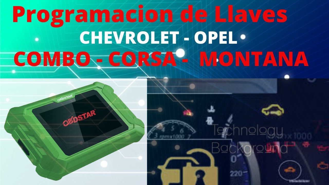 Cómo Programar Llave Chevrolet - Opel Corsa / Combo / Montana