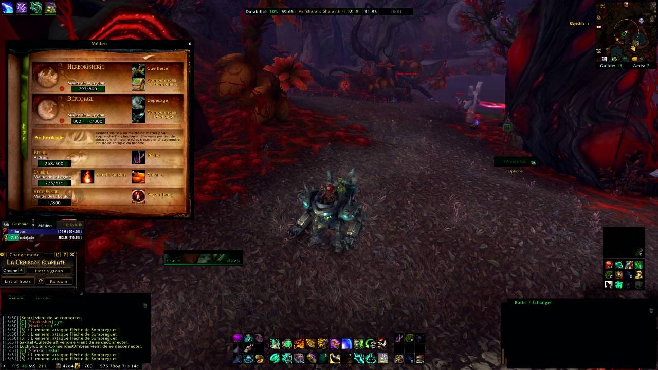 20 000 G + / hour goldfarming herboristerie