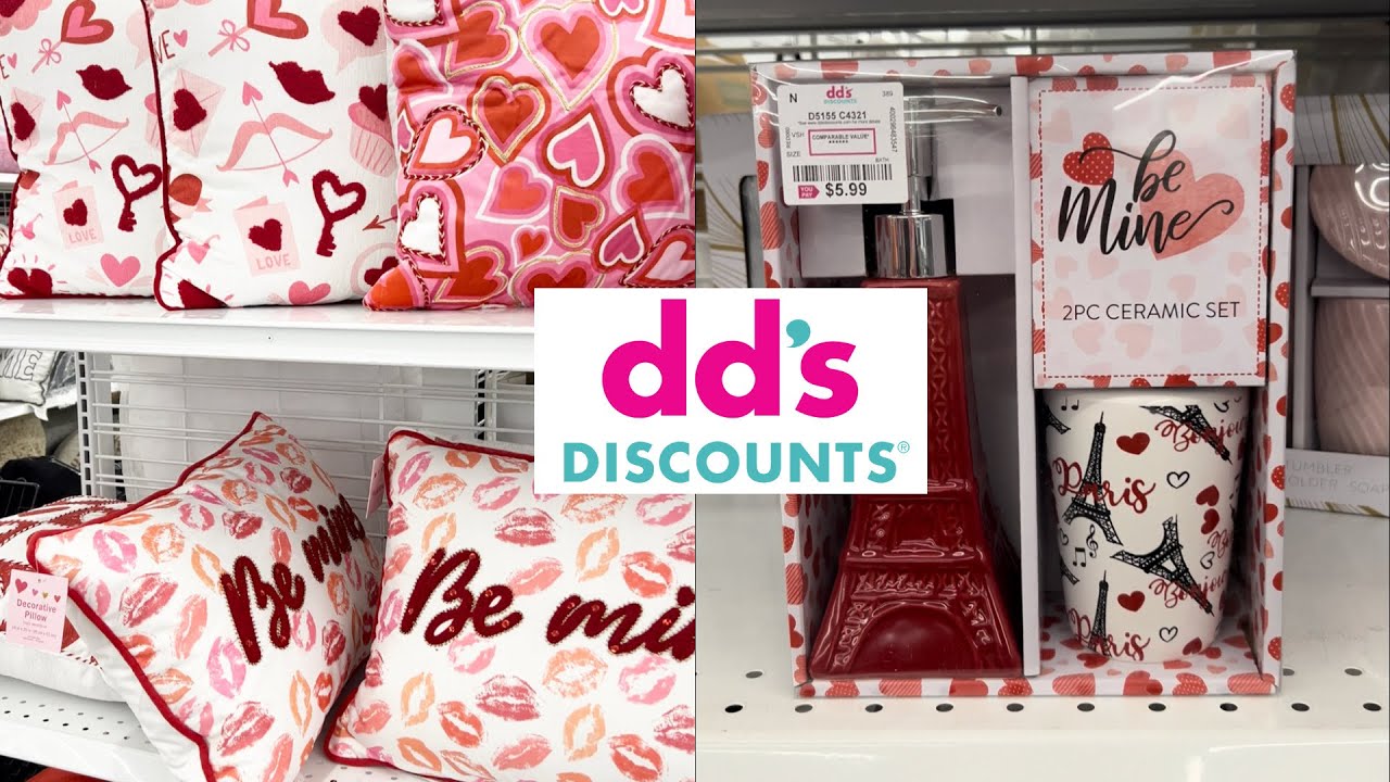 VALENTINE'S DAY DECOR AT DD'S DISCOUNTS 2026 | SHOP WITH ME | DD'S DISCOUNTS DECORACION SAN VALENTIN
