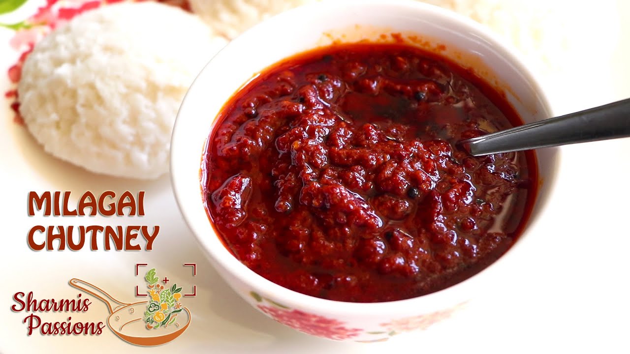 Milagai chutney recipe | Red chilli chutney recipe
