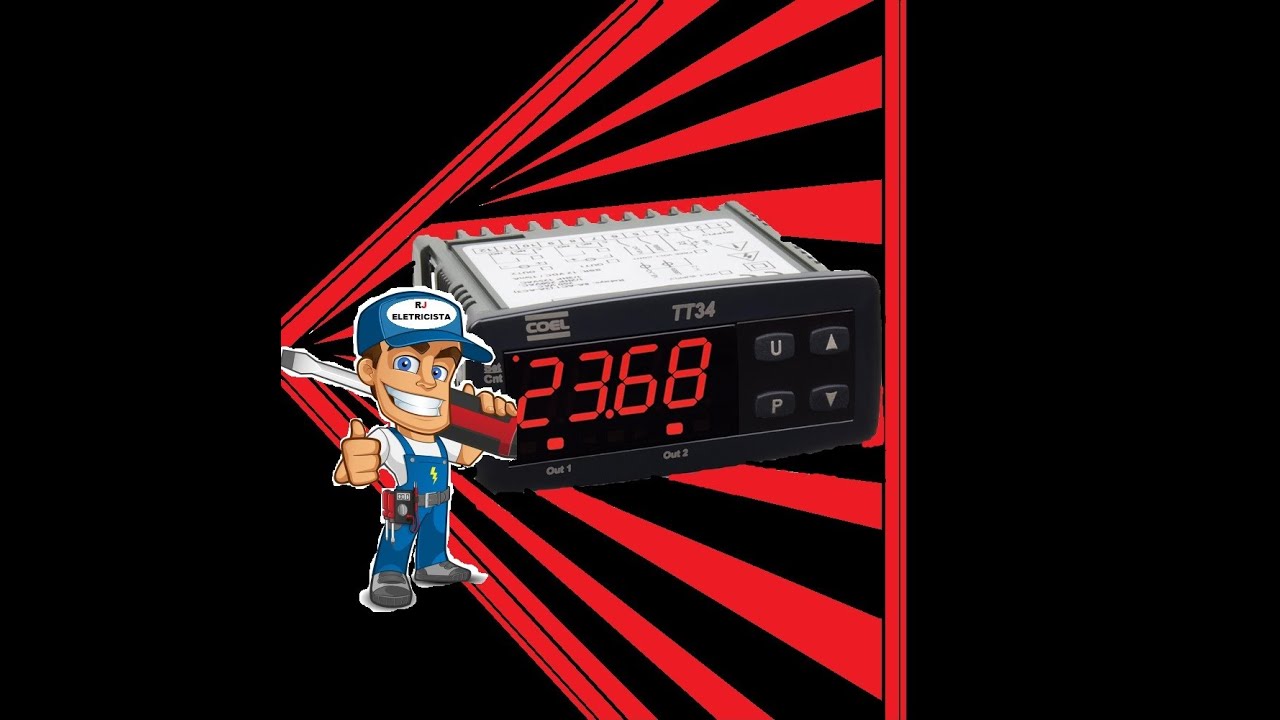 como configurar temporizador coel TT34