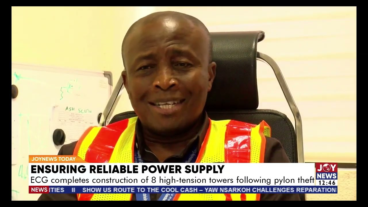 Power Supply:  ECG completes construction of 8 high-tension towers following pylon theft