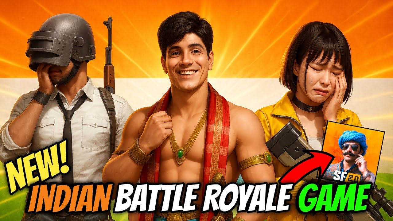 BGMI & FREE FIRE கதை முடிந்தது 😱 | New Indian Battle Royale Game 😲✅