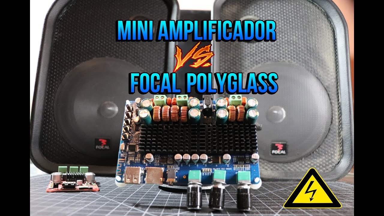 MINI AMPLIFICADOR HI-FI CLASE D CON SALIDA DE SUBWOOFER