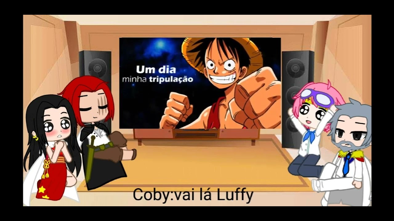 ✨Personagens de One Piece reagindo ao rap do Luffy✨