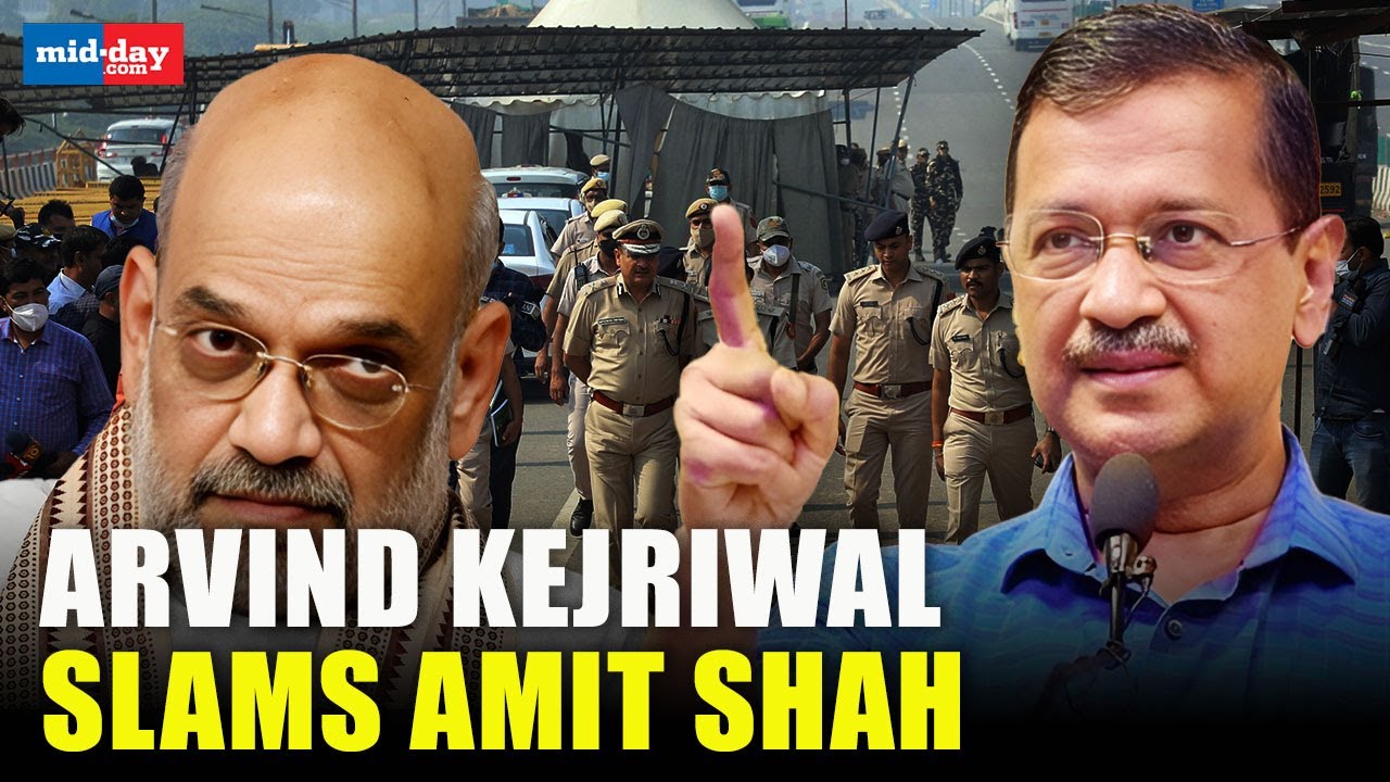 Arvind Kejriwal slams Amit Shah over condition of Delhi's law and order