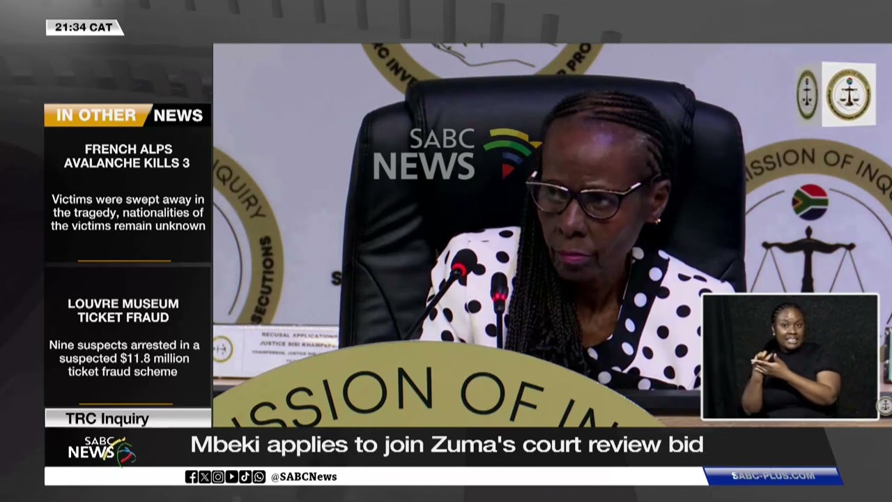 Mbeki joins Zuma to challenge Khampepe’s refusal to recuse herself
