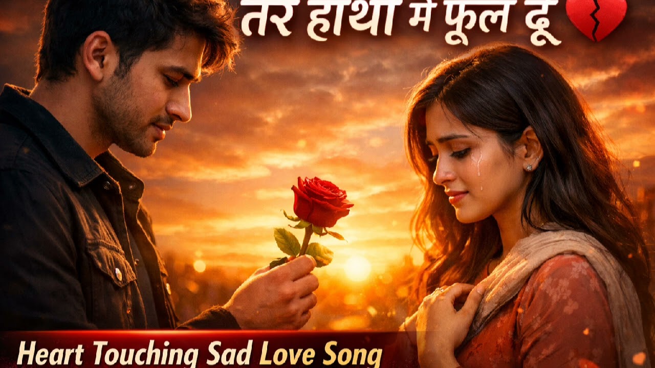 तेरे हाथों में फूल दूँ 💔 | New Hindi Sad Romantic Song 2026 | Heart Touching  Song | Emotional Song