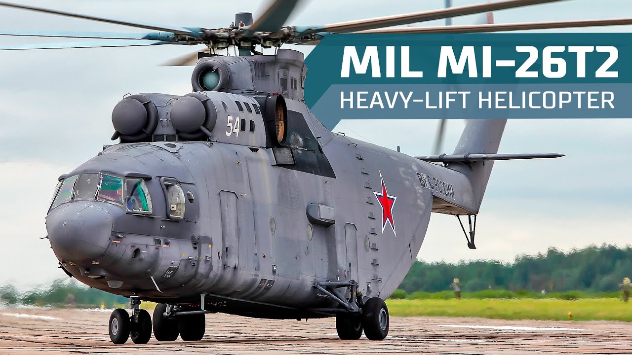 Mil Mi-26T2 Heavy-lift helicopter / AERO INDIA 2021