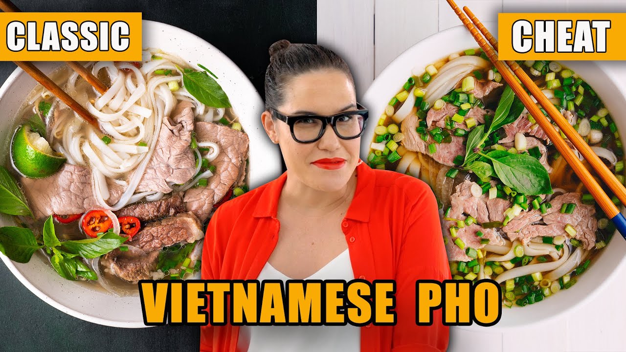 Vietnamese Pho 🍜 CLASSIC vs CHEAT  | Marion's Kitchen