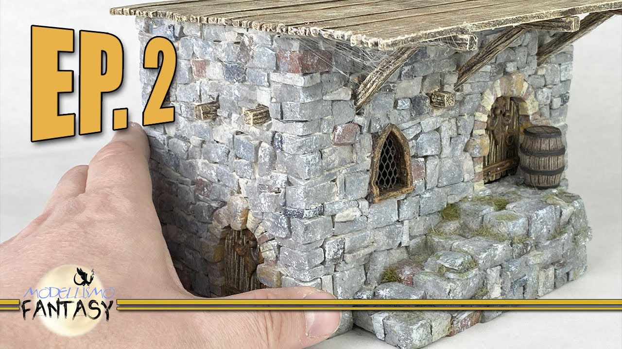 TUTORIAL Colorazione della casa fantasy per D&D, Mordheim, Warhammer EP. 2 - #089