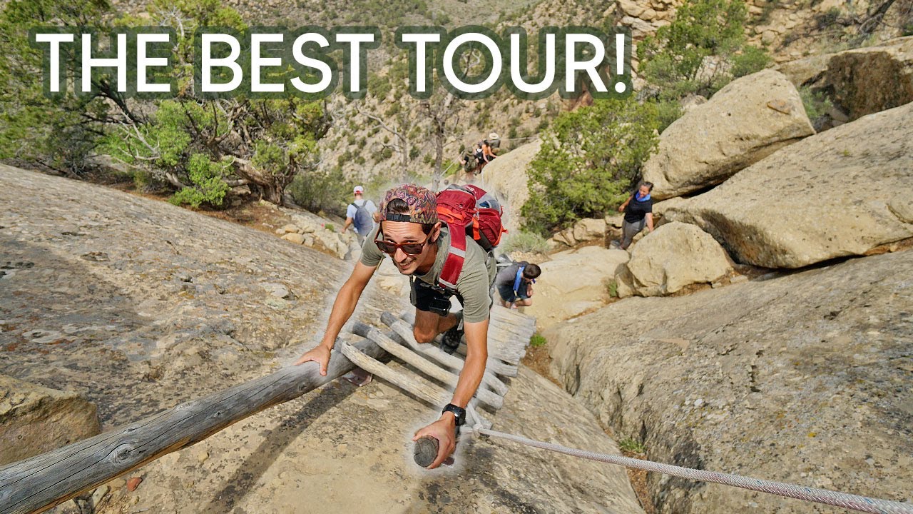 The BEST TOUR in Mesa Verde National Park | Square Tower House and Long House