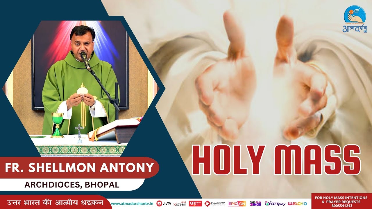 Daily Holy Mass || 9th February 2026 || Fr. Shellmon Antony || Atmadarshan TV
