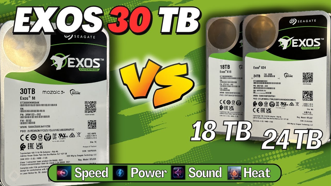 Я тестировал жесткий диск Exos M на 30 ТБ без перерыва в течение 3 месяцев, что я обнаружил?