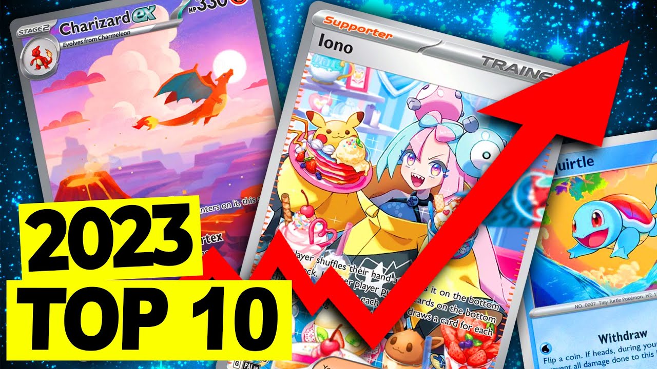 ТОП-10 самых дорогих карточек Покемонов 2023 года!