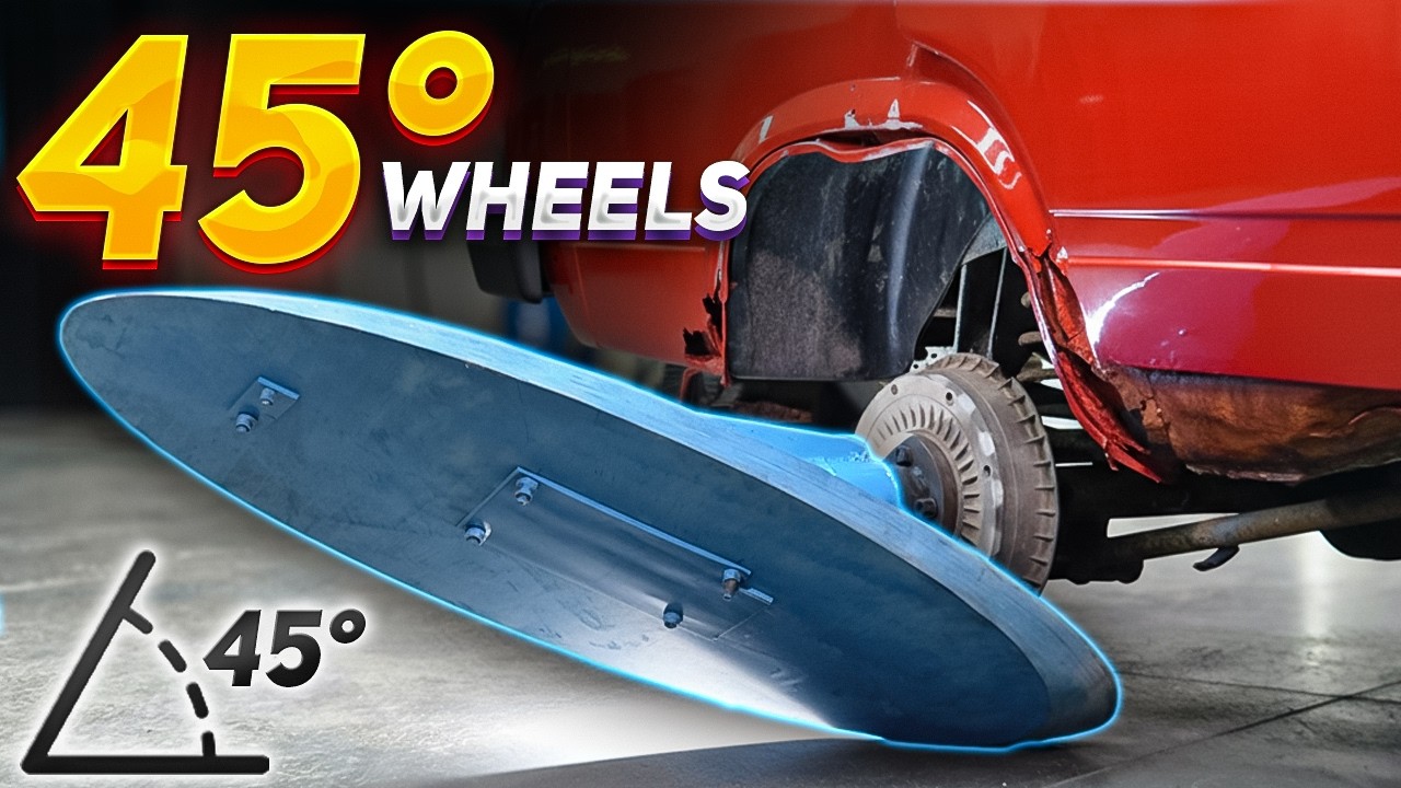 We make oval wheels for a car - they should not work!