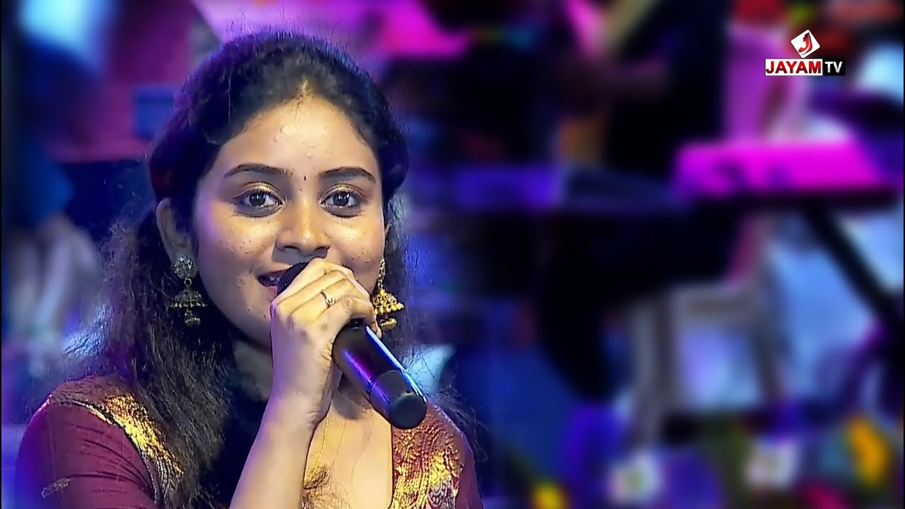 Kanmani Anbodu Kadhalan Song by #jeevitha  🎼 😍❤️ | #jayamtv