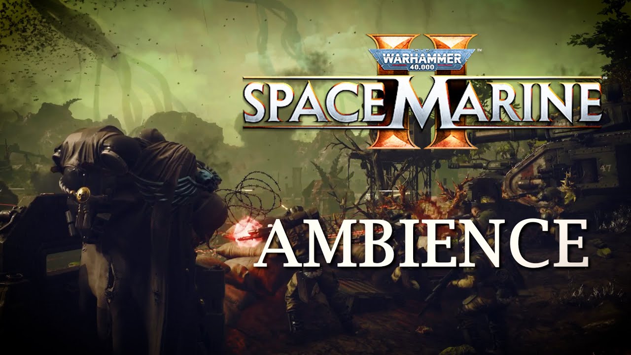 Space Marine 2 Tyranid Battle Ambience | 1 Hour of Warhammer Battle Ambience